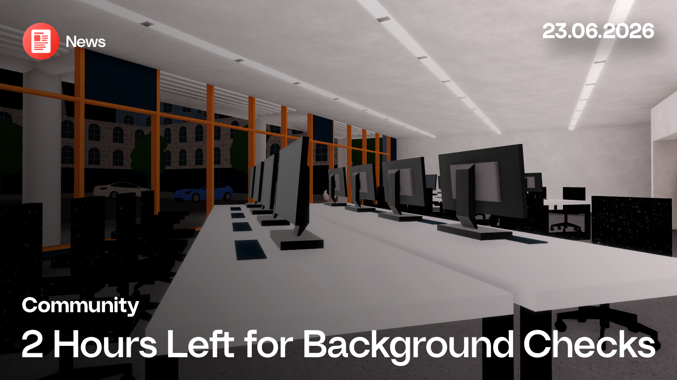 Less than 2 Hours Left for Background Checks